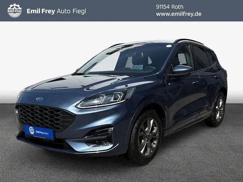 Blau Gebraucht 2023 Ford Kuga ST-Line X SUV | 22.950 € (Superpreis) - Bild 1/4