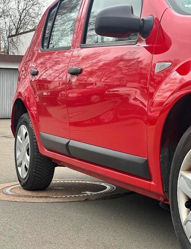 Gebraucht Dacia Sandero 75 PS (55 kW) 2008 Rot Kleinwagen