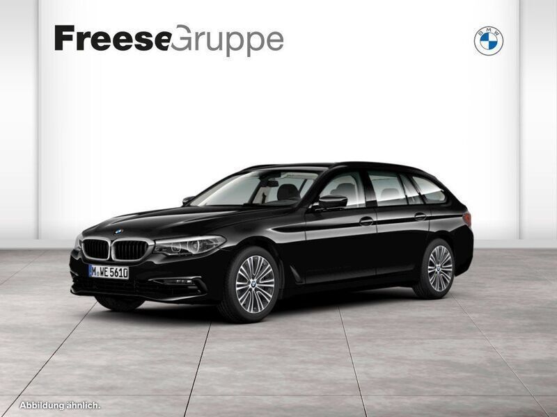Schwarz Gebraucht 2020 BMW 520 Sport Line Kombi | 30.490 € (Etwas zu teuer) - Bild 1/4