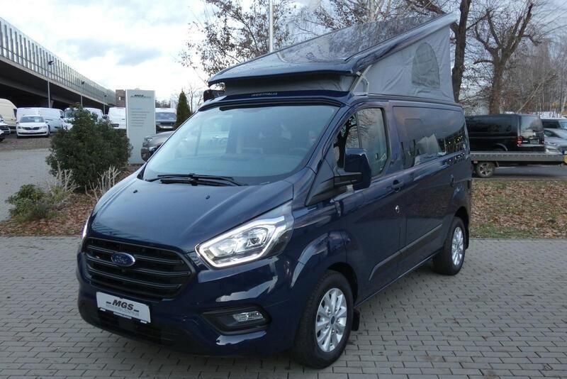 Blazerblau Neu 2024 Ford Transit Custom Nugget Van | 53.950 € (Superpreis) - Bild 1/4