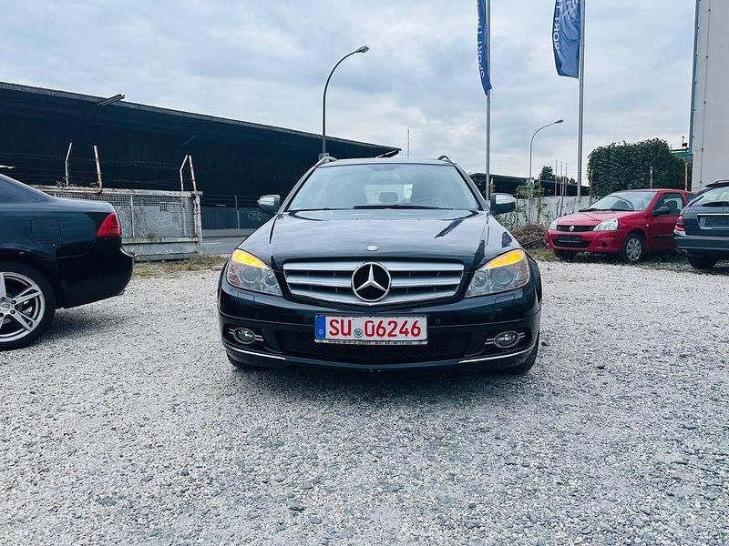 Schwarz Gebraucht 2008 Mercedes C180 Kombi | 4.399 € (Superpreis) - Bild 1/4