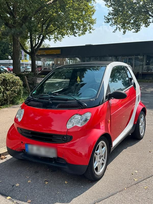 Rot Gebraucht 2005 Smart ForTwo Cabrio Cabrio | 2.400 € (Fairer Preis) - Bild 1/4