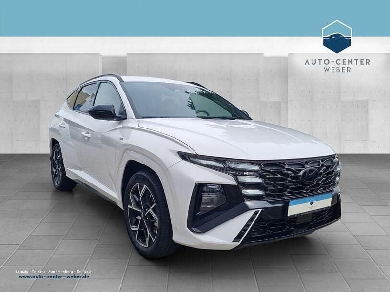 Weiss Gebraucht 2024 Hyundai Tucson N Line SUV | 38.491 € (Superpreis) - Bild 1/4