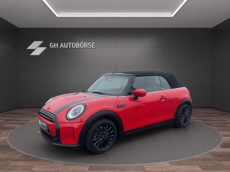 Rot Gebraucht 2021 Mini John Cooper Works Cabriolet Classic Cabrio | 18.490 € (Superpreis) - Bild 1/4