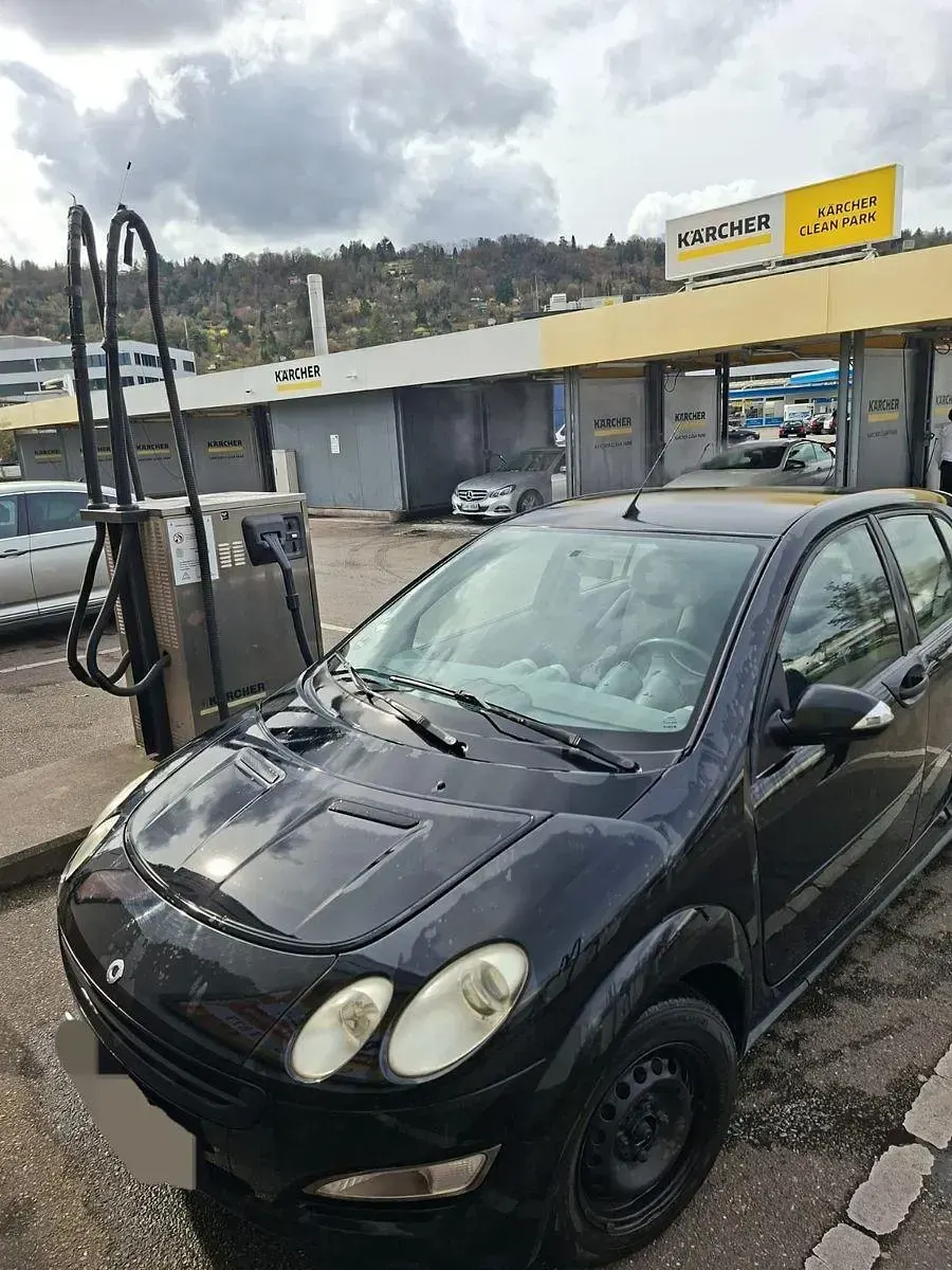 Usata Smart ForFour Pulse 75 CV (55 kW) 2004 Nero Utilitaria