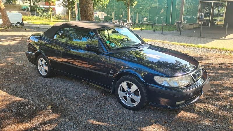 Blau Gebraucht 2003 Saab 9-3 Cabriolet Cabrio | 3.400 € (Superpreis) - Bild 1/4