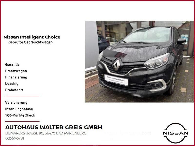 Sternenschwarz metallic (metallic) Gebraucht 2017 Renault Captur Life SUV | 10.900 € (Teuer) - Bild 1/4