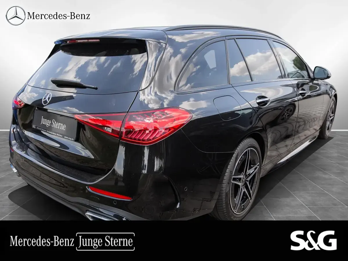 Gebraucht Mercedes C180 Advanced 170 PS (125 kW) 2025 Metalliclack obsidianschwarz Kombi