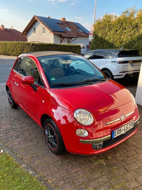 Gebraucht Fiat 500C 69 PS (50 kW) 2011 Rot Cabrio