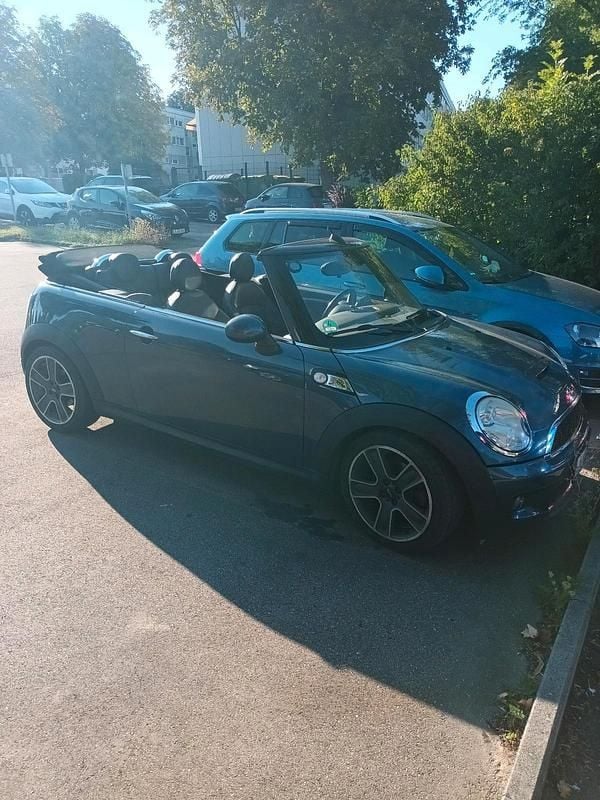 Blau Gebraucht 2009 Mini Cooper S Cabriolet Cabrio | 6.800 € (Superpreis) - Bild 1/4