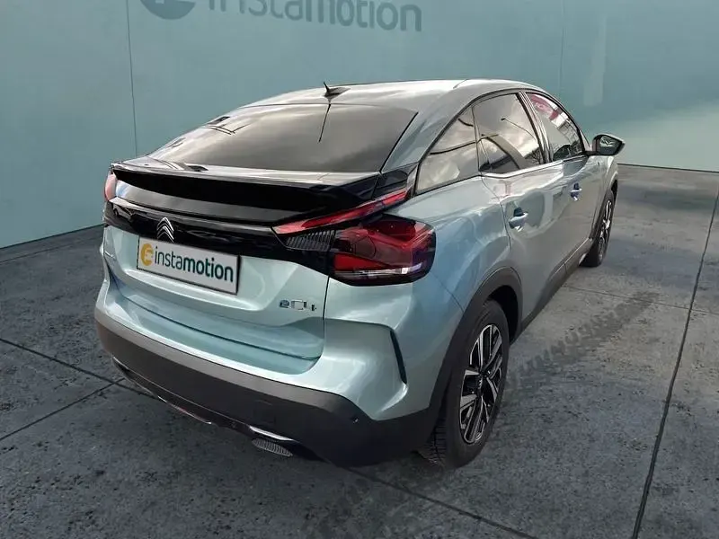 Używany Citroën e-C4 Shine 100 kW (136 KM) 2021 Niebieski Sedan/Limuzyna