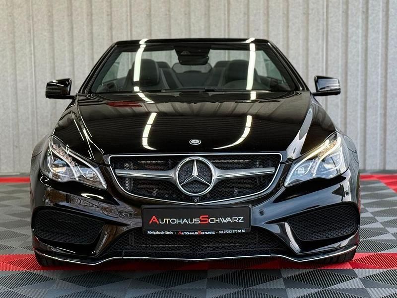 Gebraucht Mercedes E400 AMG line 333 PS (244 kW) 2013 Obsidianschwarz Cabrio