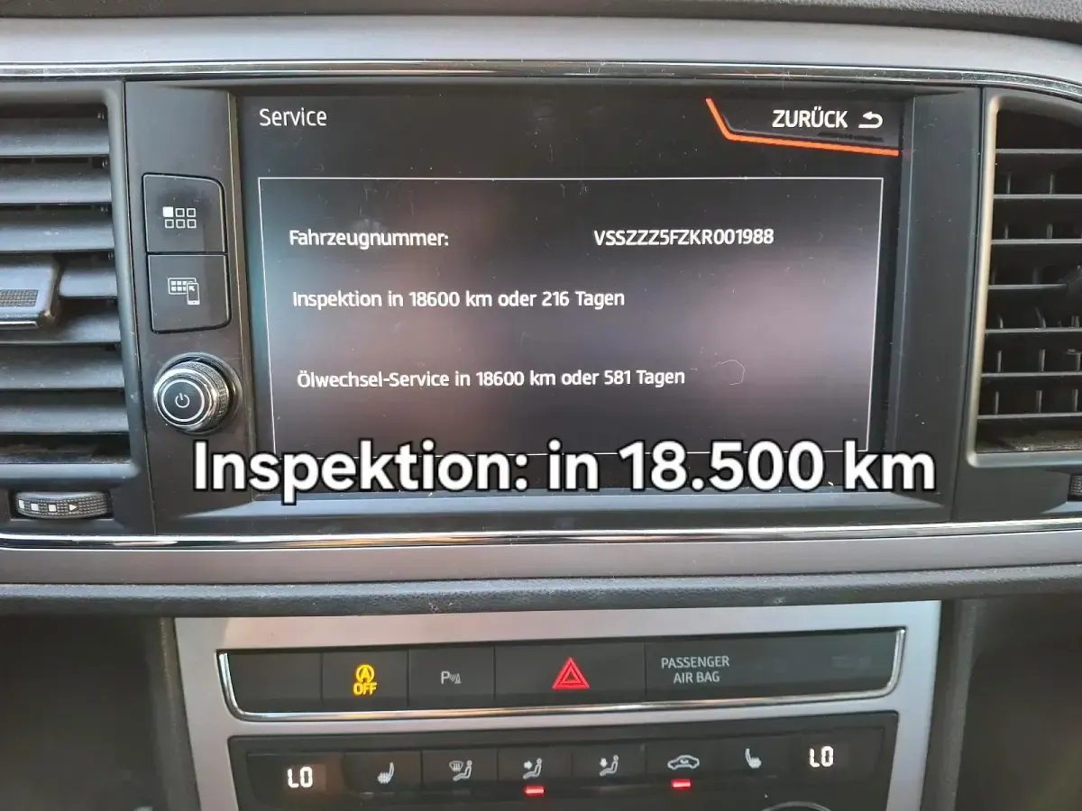 Używany Seat Leon 116 KM (85 kW) 2018 Biały Kombi