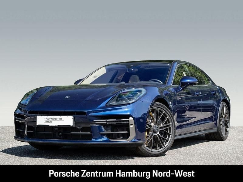 Blau Gebraucht 2024 Porsche Panamera Turbo E-Hybrid Limousine | 182.000 € (Superpreis) - Bild 1/4