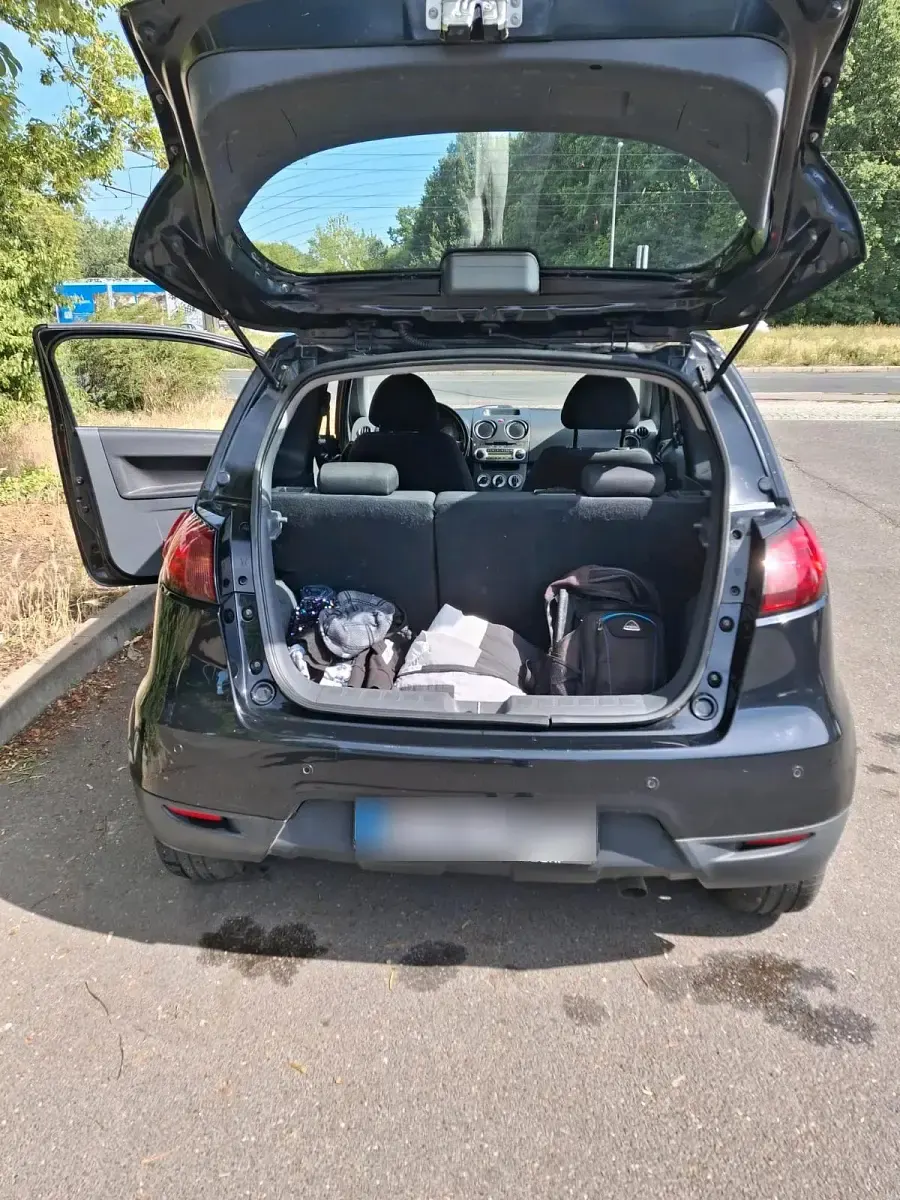 Gebraucht Mitsubishi Colt 95 PS (69 kW) 2011 Schwarz Kleinwagen