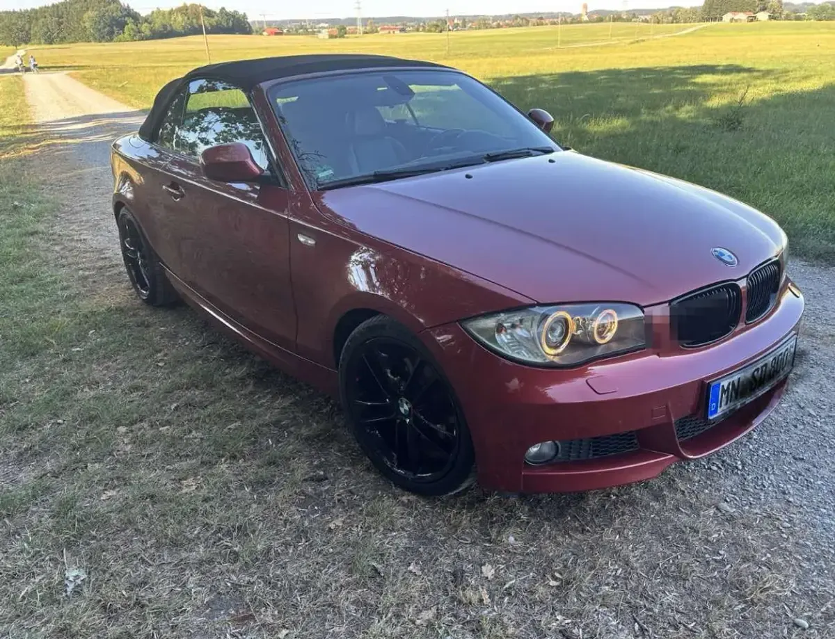 Gebraucht BMW 120 Cabriolet M Sport 170 PS (125 kW) 2010 Rot Cabrio