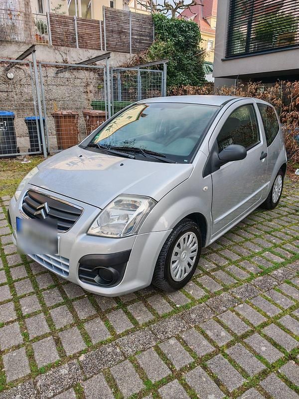 Gebraucht Citroën C2 60 PS (44 kW) 2009 Silber Kleinwagen