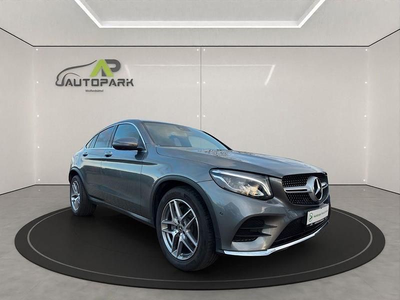 Grau Gebraucht 2017 Mercedes GLC250 AMG line Coupé | 27.890 € (Fairer Preis) - Bild 1/4