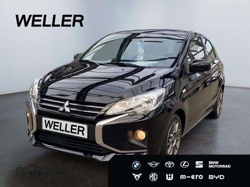 Schwarz Gebraucht 2023 Mitsubishi Space Star Select Kleinwagen | 10.290 € (Guter Preis) - Bild 1/3