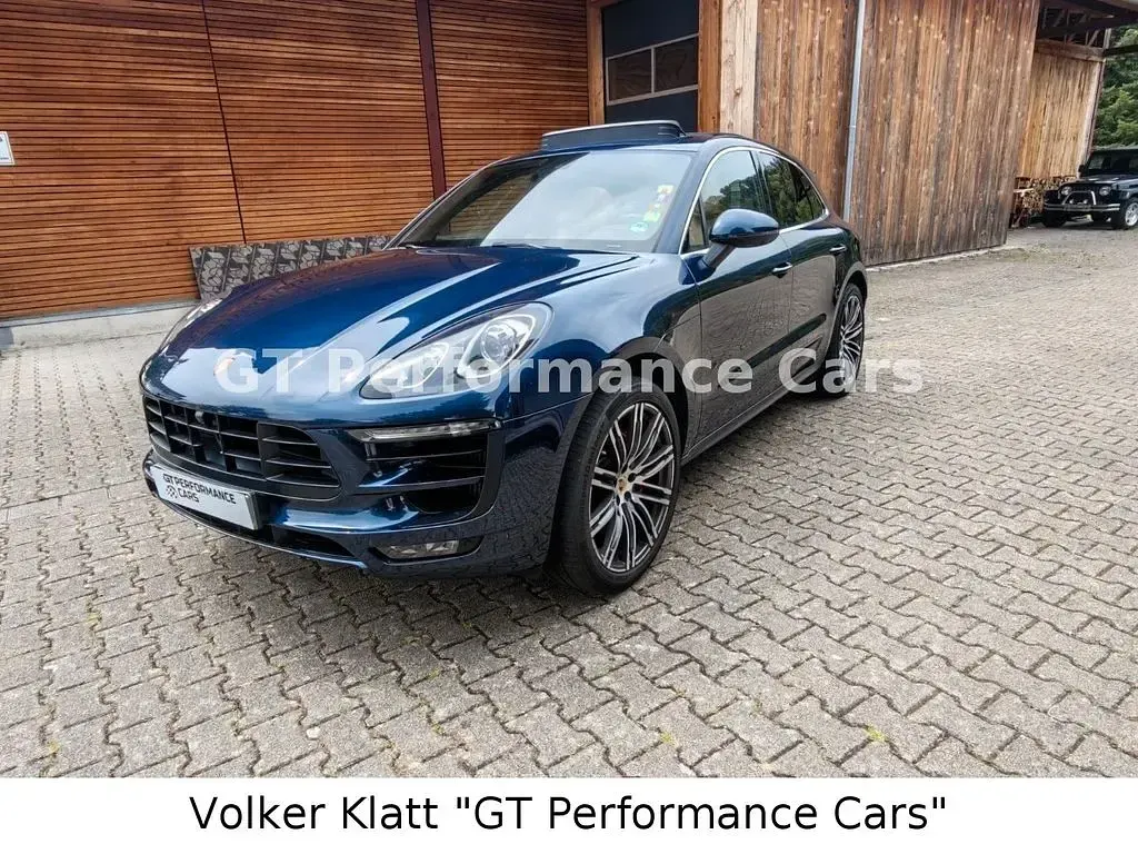 Gebraucht Porsche Macan Turbo 400 PS (294 kW) 2015 Blau SUV
