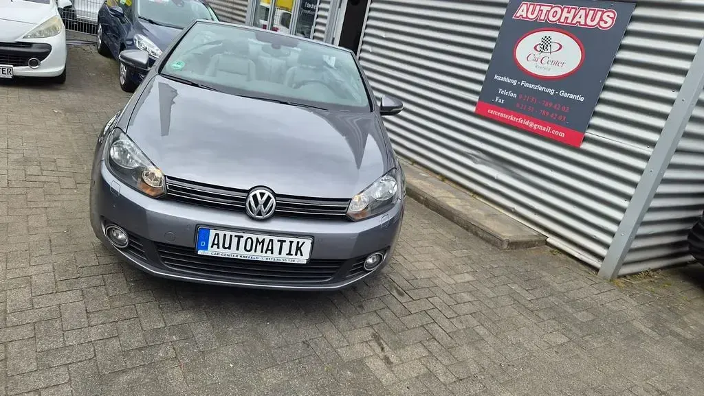 Gebraucht VW Golf Cabriolet 160 PS (117 kW) 2012 Grau Cabrio