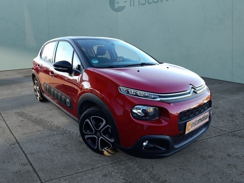 Rot Gebraucht 2018 Citroën C3 Shine Kleinwagen | 15.288 € (Etwas zu teuer) - Bild 1/4