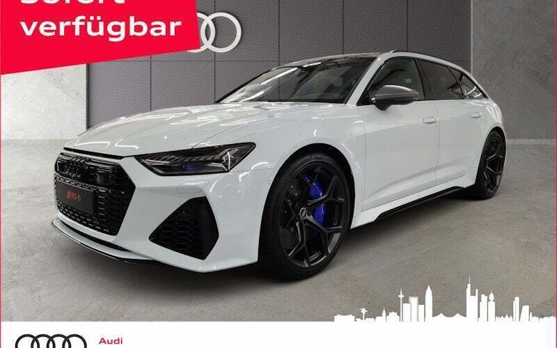 Gletscherweiß metallic Neu 2024 Audi RS6 Performance Kombi | 162.980 € (Etwas zu teuer) - Bild 1/2