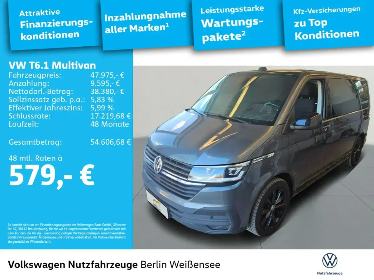 Gebraucht VW Multivan Comfortline 204 PS (150 kW) 2023 Van / Kleinbus
