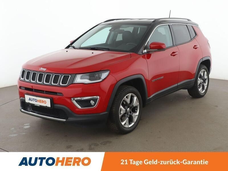 Rot Gebraucht 2018 Jeep Compass Limited SUV | 16.920 € (Fairer Preis) - Bild 1/3