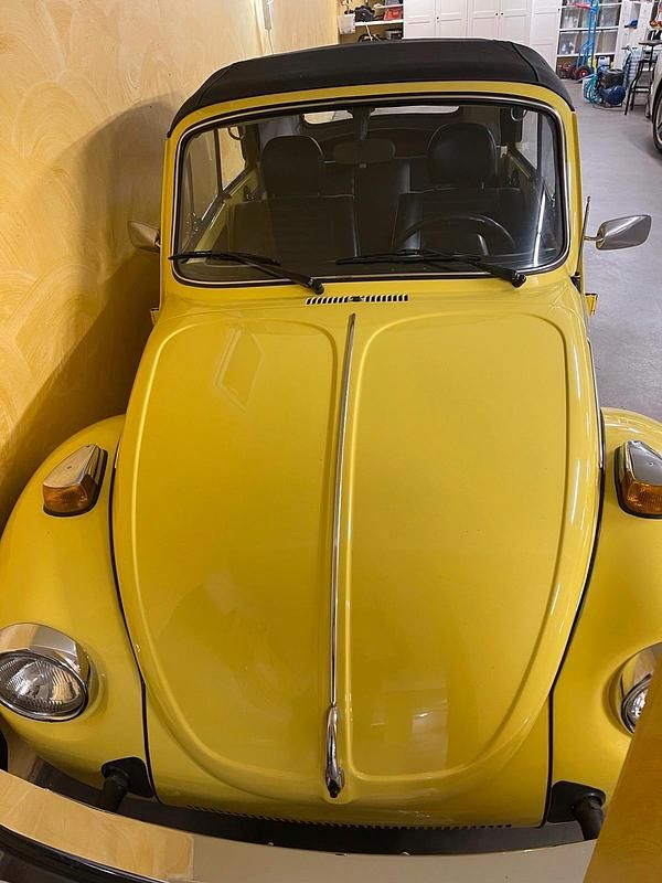 Usata VW Käfer 1979 Giallo Cabrio