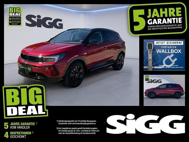 Rubin rot Gebraucht 2022 Opel Grandland X GS Line SUV | 22.580 € (Guter Preis) - Bild 1/3
