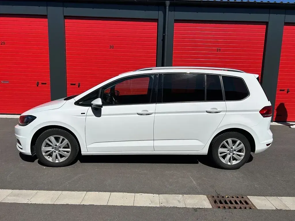Gebraucht VW Touran Join 150 PS (110 kW) 2019 Weiß Van / Kleinbus
