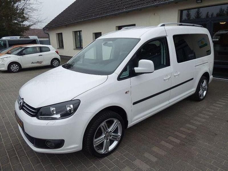 Gebraucht VW Caddy Maxi Highline 105 PS (77 kW) 2012 Weiß Van / Kleinbus