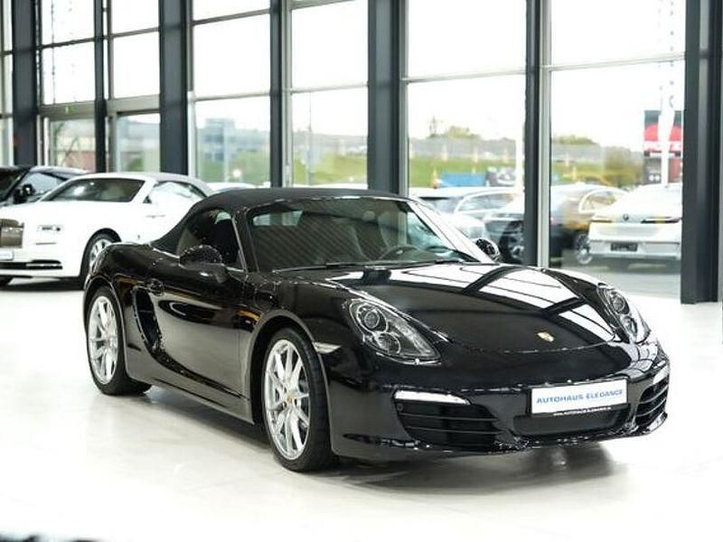 Gebraucht Porsche Boxster Black Edition 265 PS (194 kW) 2015 Tiefschwarzmetallic Cabrio