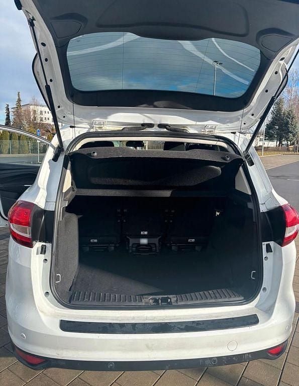 Gebraucht Ford C-MAX Titanium 125 PS (91 kW) 2017 Weiß Van / Kleinbus