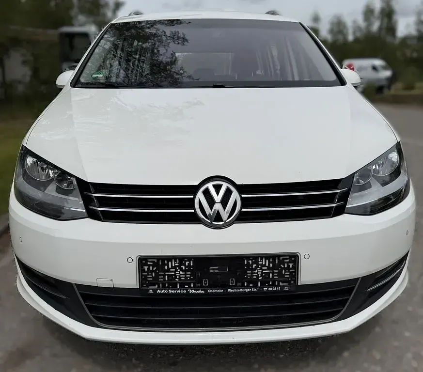 Gebraucht VW Sharan Highline 170 PS (125 kW) 2011 Weiß Van / Kleinbus