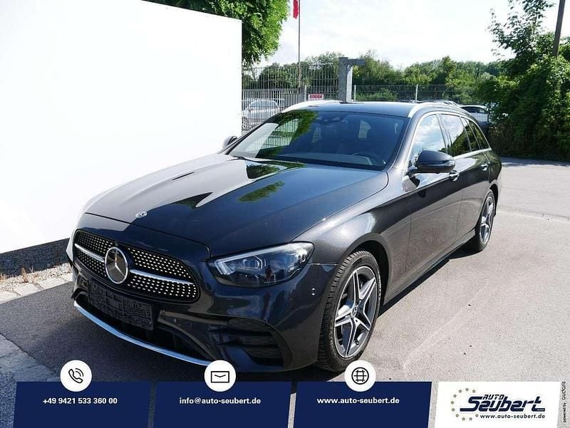 Grafitgrau Gebraucht 2021 Mercedes E450 Avantgarde Kombi | 32.990 € (Superpreis) - Bild 1/4