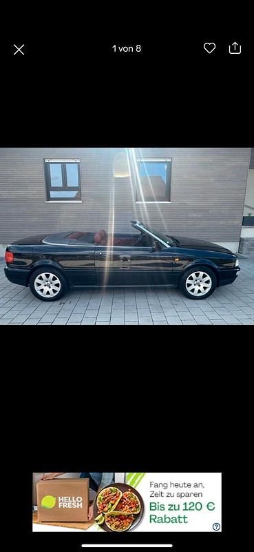 Usata Audi 80 1998 Nero Cabrio