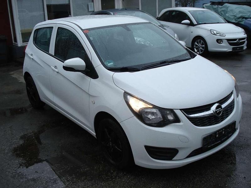 Gebraucht Opel Karl Edition 75 PS (55 kW) 2017 Schneeweiss/summitwhite/arctic Kleinwagen