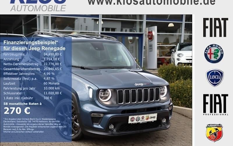 Gebraucht Jeep Renegade 131 PS (96 kW) 2024 Blau SUV