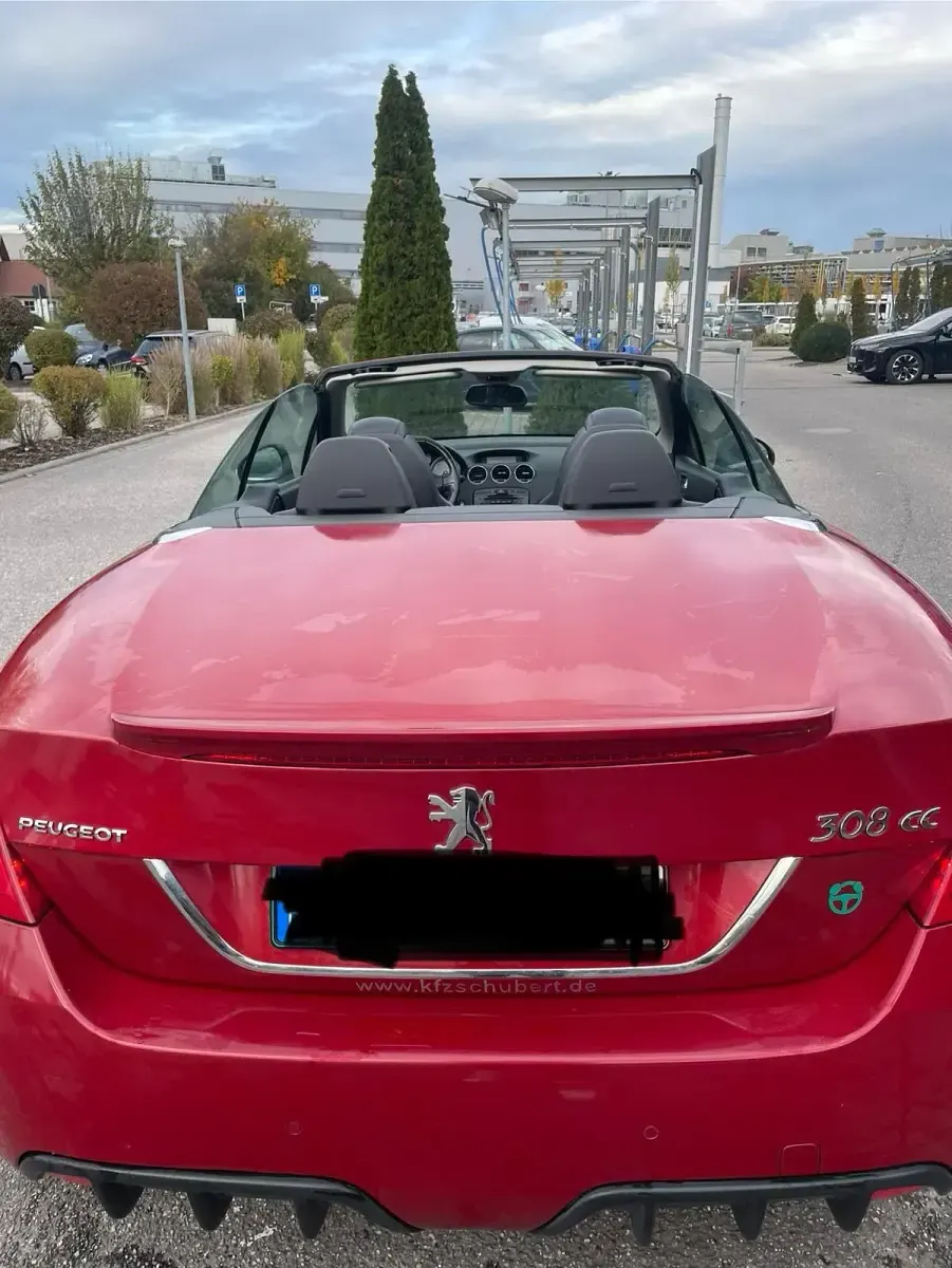 Gebraucht Peugeot 308 CC 2010 Rot Cabrio