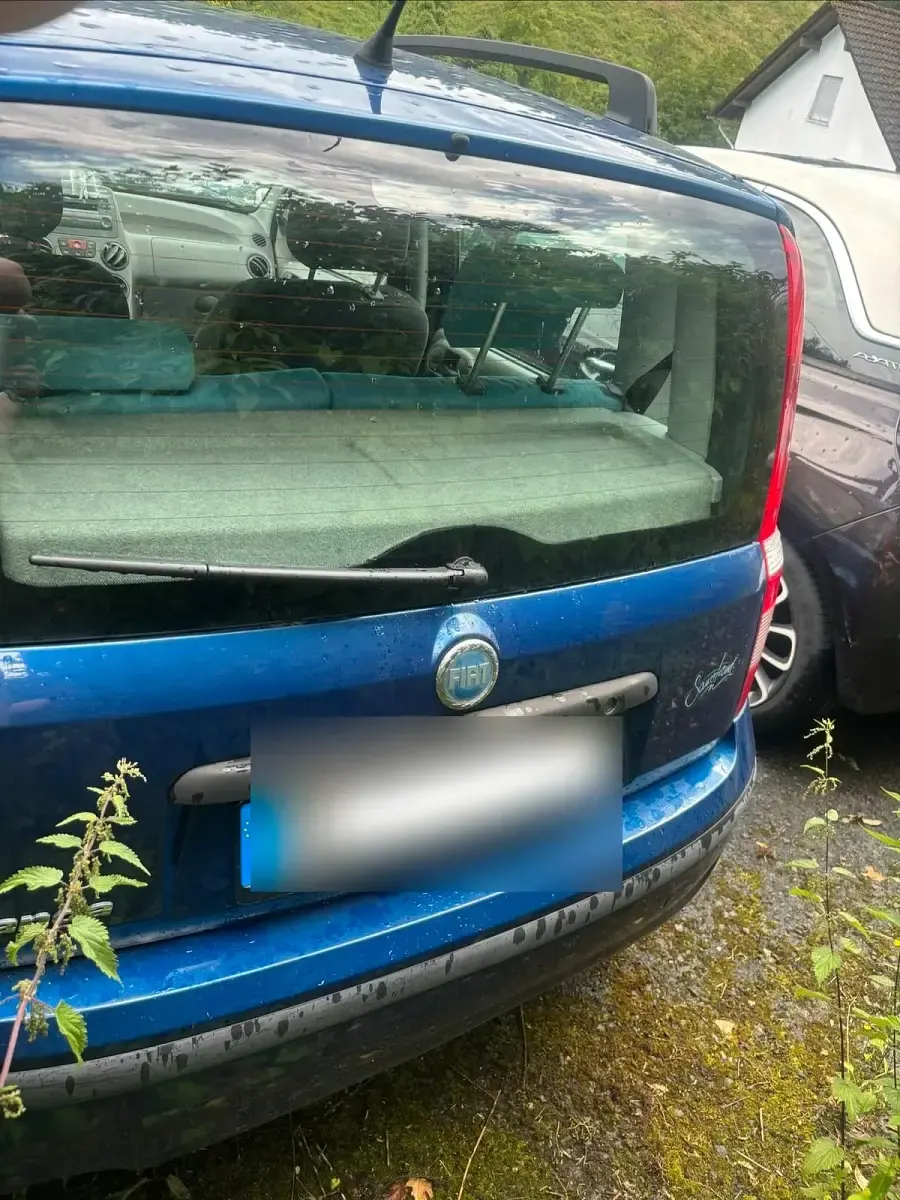 Gebraucht Fiat Panda 2005 Blau Kleinwagen