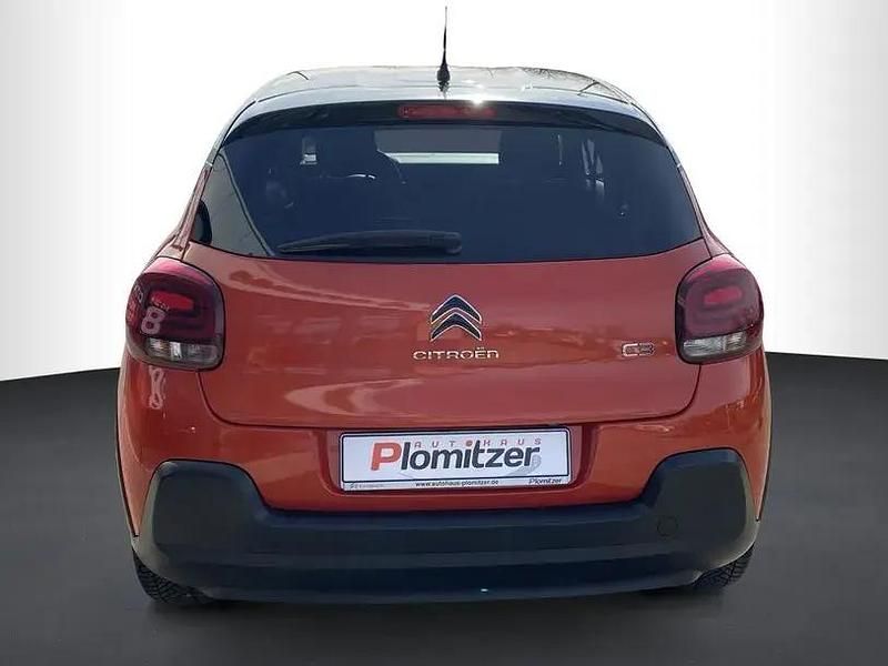 Gebraucht Citroën C3 PureTech 83 PS (61 kW) 2018 Orange Kleinwagen