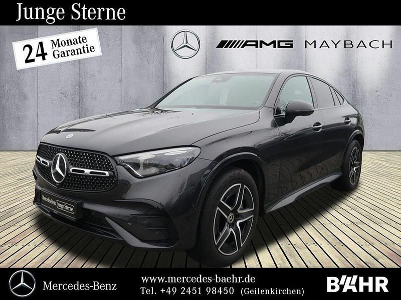 Lack graphitgrau (metallic) Gebraucht 2023 Mercedes GLC220 AMG Coupé | 62.950 € (Teuer) - Bild 1/4