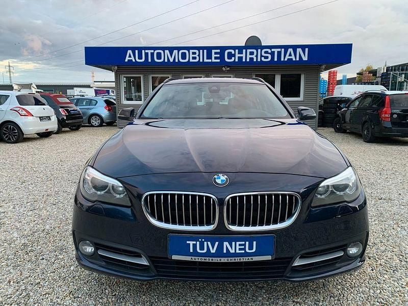 Imperialblau brillanteffekt me Gebraucht 2014 BMW 535 Sport Line Kombi | 14.990 € (Guter Preis) - Bild 1/4