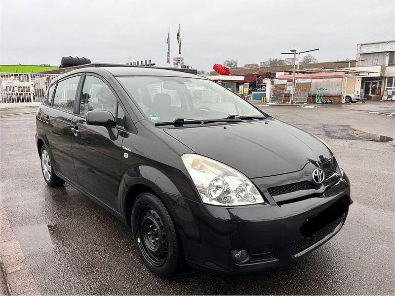 Schwarz Gebraucht 2007 Toyota Corolla Verso Van / Kleinbus | 3.850 € (Fairer Preis) - Bild 1/4