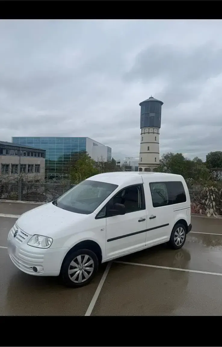 Gebraucht VW Caddy Life 2007 Weiß Van / Kleinbus
