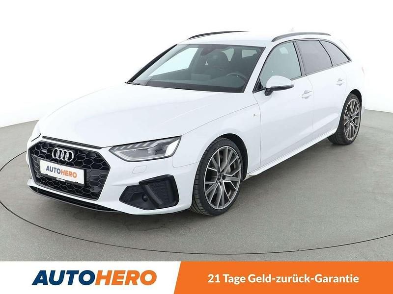 Gletscherweiss Gebraucht 2019 Audi A4 S-Line Kombi | 27.890 € (Guter Preis) - Bild 1/3