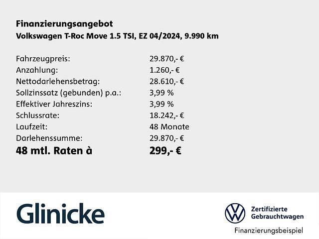 Occasion VW T-Roc Move 150 ch (110 kW) 2024 Gris SUV