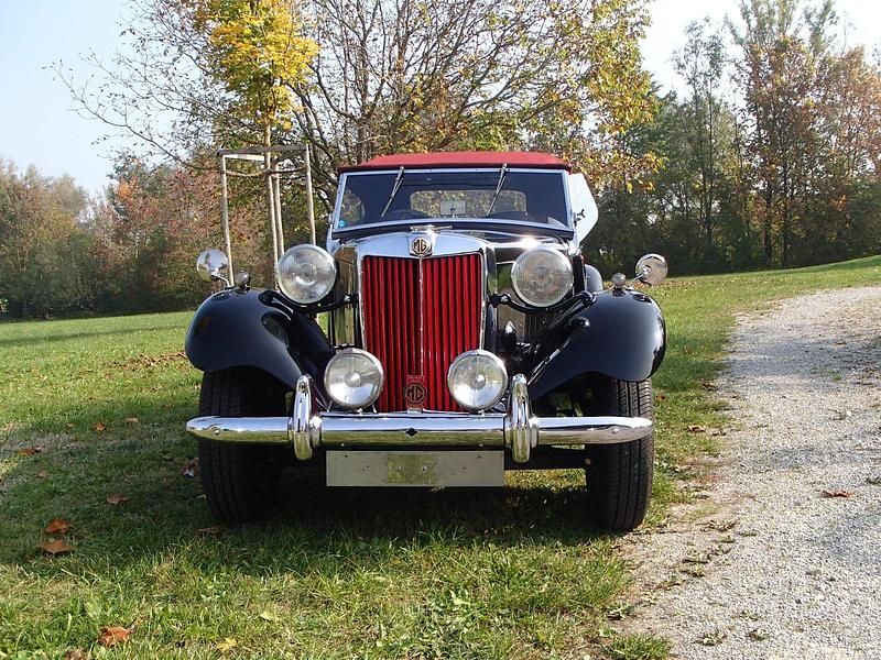 Gebraucht MG TD 54 PS (39 kW) 1951 Schwarz Cabrio